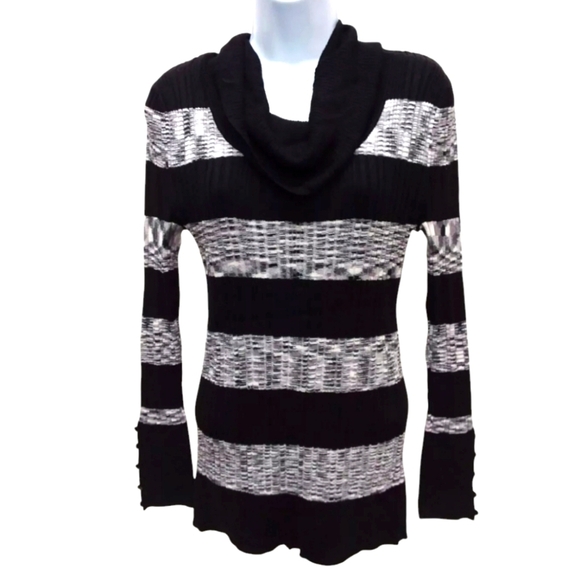 It's Our Time Cowl Neck Long-Sleeve Sweater Size S - Picture 1 of 4